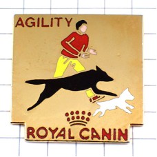 ピンバッジ・アジリティ犬ドッグレース障害物競走 AGILITY ROYAL-CANIN FRANCE