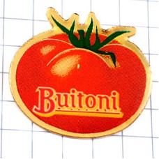 ピンバッジ・ブイトーニ野菜トマト真っ赤 BUITONI TOMATO SAUCE