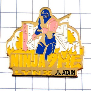 ピンバッジ・リンクス忍者アタリ社 NINJA LYNX ATARI