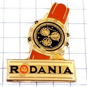 ピンバッジ・ロダニア腕時計 RODANIA SWISS