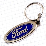 キーホルダー・フォード車エンブレム紺色 FORD USA