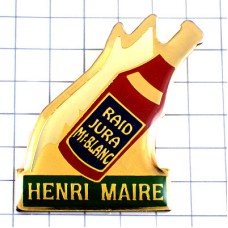 ピンバッジ・アンリメール葡萄酒ワイン瓶 HENRI-MAIRE JURA