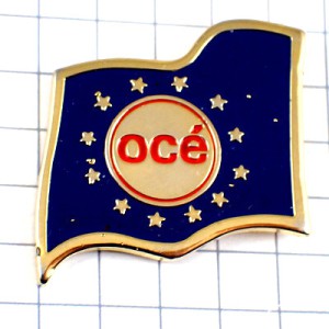 ピンバッジ・ユーロの星の欧州旗EU欧州連合 OCE EUROPE FLAG