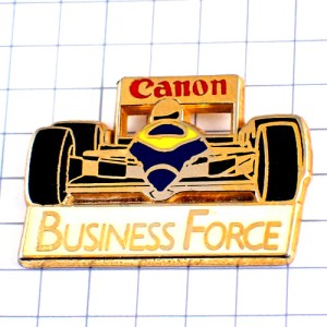 ピンバッジ・F1レース車キャノン社 RENAULT FRANCE