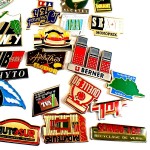 フランス ピンズ 雑貨 ヴィンテージ ピンバッジまとめて50個セット まとめ売り 大量 フレンチ ビンテージ 広告 マクドナルドＭモスクワ77モニター画面など