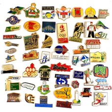 フランス ピンズ 雑貨 ヴィンテージ ピンバッジまとめて50個セット まとめ売り 大量 フレンチ ビンテージ 広告 草むらの男の子ＣＥカバンなど