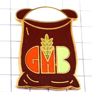 ピンバッジ・パン用の小麦入り袋ＧＭＢ