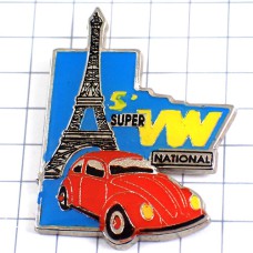 ピンバッジ・ポロ車フォルクスワーゲン1994年エッフェル塔 EIFFEL VW VOLKSWAGEN GERMANY