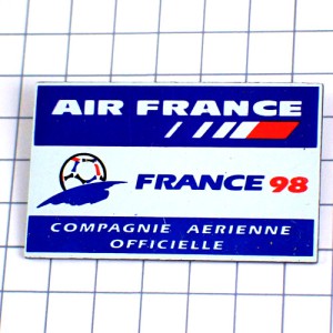 ピンバッジ・エールフランス航空サッカーワールドカップ大会