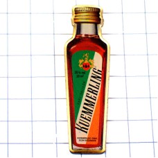 ピンバッジ・キュメリング薬草酒ドイツ瓶