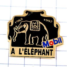 ピンバッジ・ゾウぞう象モービル石油 MOBIL-OIL USA