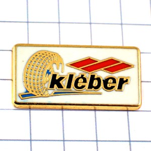 ピンバッジ・タイヤ車クレベール社 KLEBER MICHELIN FRANCE