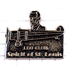 ピンバッジ・リンドバーグの飛行機スピリットオブセントルイス号ピューター製 SPIRIT-OF-STLOUIS CHARLES-LINDBERGH 1927