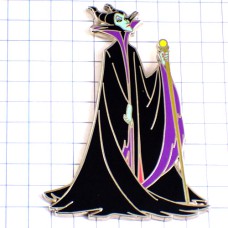 ピンバッジ・眠りの森の美女マレフィセント魔女ディズニー VILLAINS MALEFICIENT