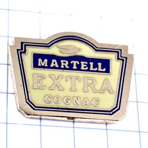 ピンバッジ・マーテル酒コニャック鳥ツバメ燕 MARTELL COGNAC FRANCE