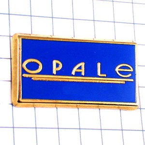 ピンバッジ・オパール文字 OPALE