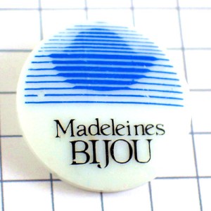 ピンバッジ・ビジュー宝石マドレーヌお菓子の断面 MADELEINES BIJOU