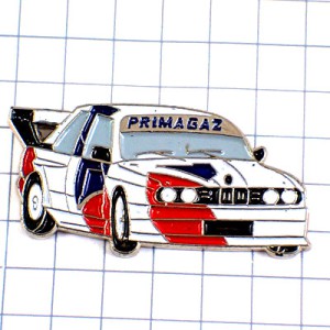 ピンバッジ・ビーエムBMW/ラリーレース車プリマガス BMW GERMANY