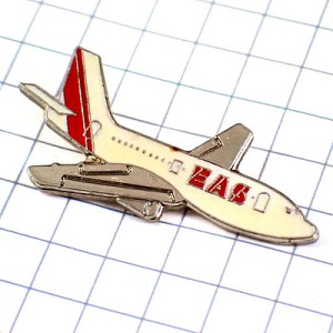 ピンバッジ・飛行機ＥＡＳヨーロッパ航空