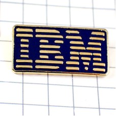 ピンバッジ・アイビーエムIBMコンピュータ会社