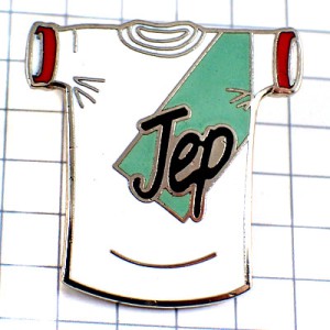 ピンバッジ・白いＴシャツ洋服 JEP