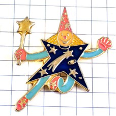 ピンバッジ・魔法使いアルベールビル冬季五輪オリンピック流れ星ビンテージ中古品