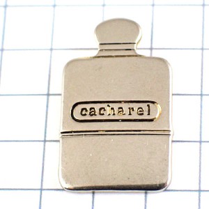 ピンバッジ・キャシャレル香水壜 CACHAREL POUR-L-HOMME