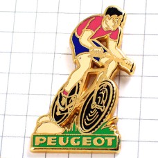 ピンバッジ・プジョー自転車レース選手 PEUGEOT FRANCE