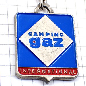 キーホルダー・紋章キャンピングガス石油キャンプ用のライト CAMPING-GAZ FRANCE