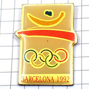 ピンバッジ・バルセロナ五輪オリンピック1992年スペイン大会ビンテージ中古品