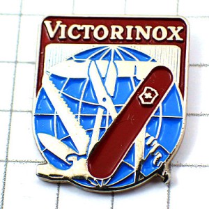 ピンバッジ・ビクトリノックス社スイスアーミーナイフ VICTORINOX SWISS