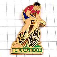 ピンバッジ・プジョー自転車レース選手 PEUGEOT FRANCE