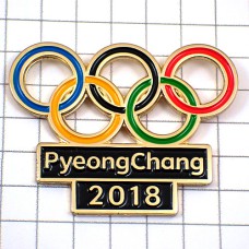 ピンバッジ・平昌ピョンチャン冬季五輪オリンピック韓国ビンテージ中古品