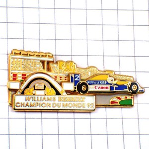 ピンバッジ・ルノーＦ１レース車1992年優勝 RENAULT FRANCE