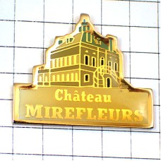 ピンバッジ・ボルドー産ワイン葡萄酒ミルフルール城 CHATEAU-MIREFLEURS BORDEAUX FRANCE