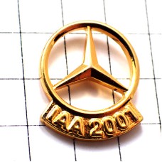 ピンバッジ・ベンツ金色エンブレム車ゴールド MERCEDES-BENZ GERMANY