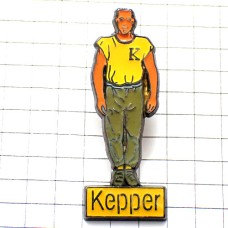 ピンバッジ・キーパーＫの男 KEPPER