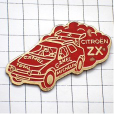 ピンバッジ・シトロエンZX赤い車 CITROEN FRANCE