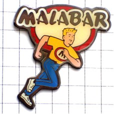 ピンバッジ・アルファベットＭのシャツ男の子 MALABAR