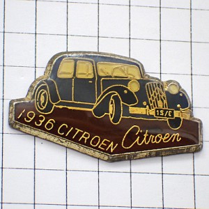 ピンバッジ・シトロエン車アンティーク1936年 CITROEN FRANCE