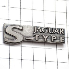 ピンバッジ・ジャガー車Ｓタイプ銀色 JAGUAR ENGLAND JAGUAR-S-TYPE