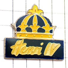 ピンバッジ・アンリ４世の王冠 KING-HENRI-IV CHAMPAGNE-AY