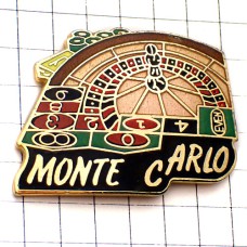 ピンバッジ・モンテカルロ賭け事ルーレット MONACO MONTE-CARLO CASINO