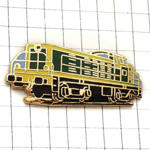 ピンバッジ・鉄道みどりの機関車