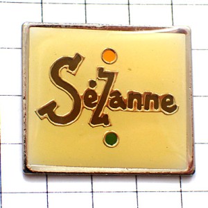 ピンバッジ・セザンヌ画家 SEZANNE