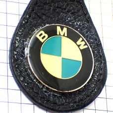 キーホルダー・BMWビーエム車ブラック革製 BMW GERMANY