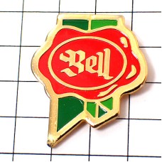 ピンバッジ・赤い蝋封BELL