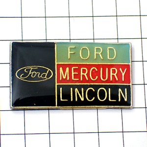 ピンバッジ・フォード車マーキュリーリンカーン FORD MERCURY LINCOLN USA