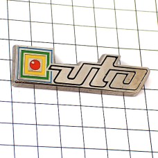 ピンバッジ・赤丸「ＵＴＯ」文字