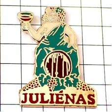 ピンバッジ・ボジョレーワインの女神 JULIENAS BEAUJOLAIS BOURGOGNE